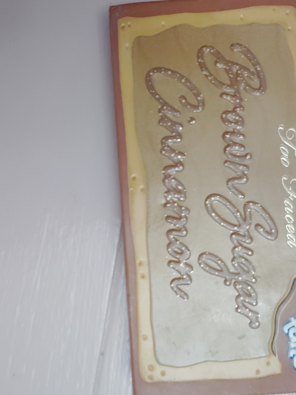 Too Faced Pop Tart Brown Sugar Cinnamon in Brown and Cream